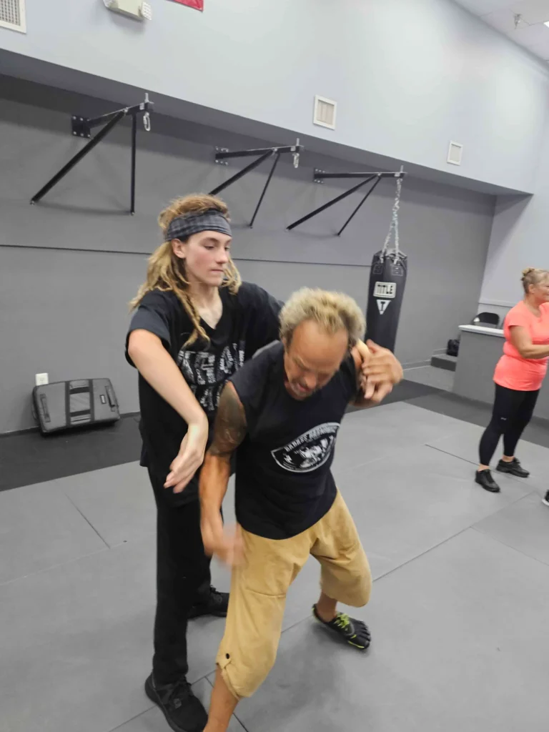 Beginner Krav Maga self-defense training at Guardian Krav Maga LLC, Maryland