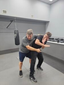 Instructor teaching Krav Maga at Guardian Krav Maga LLC