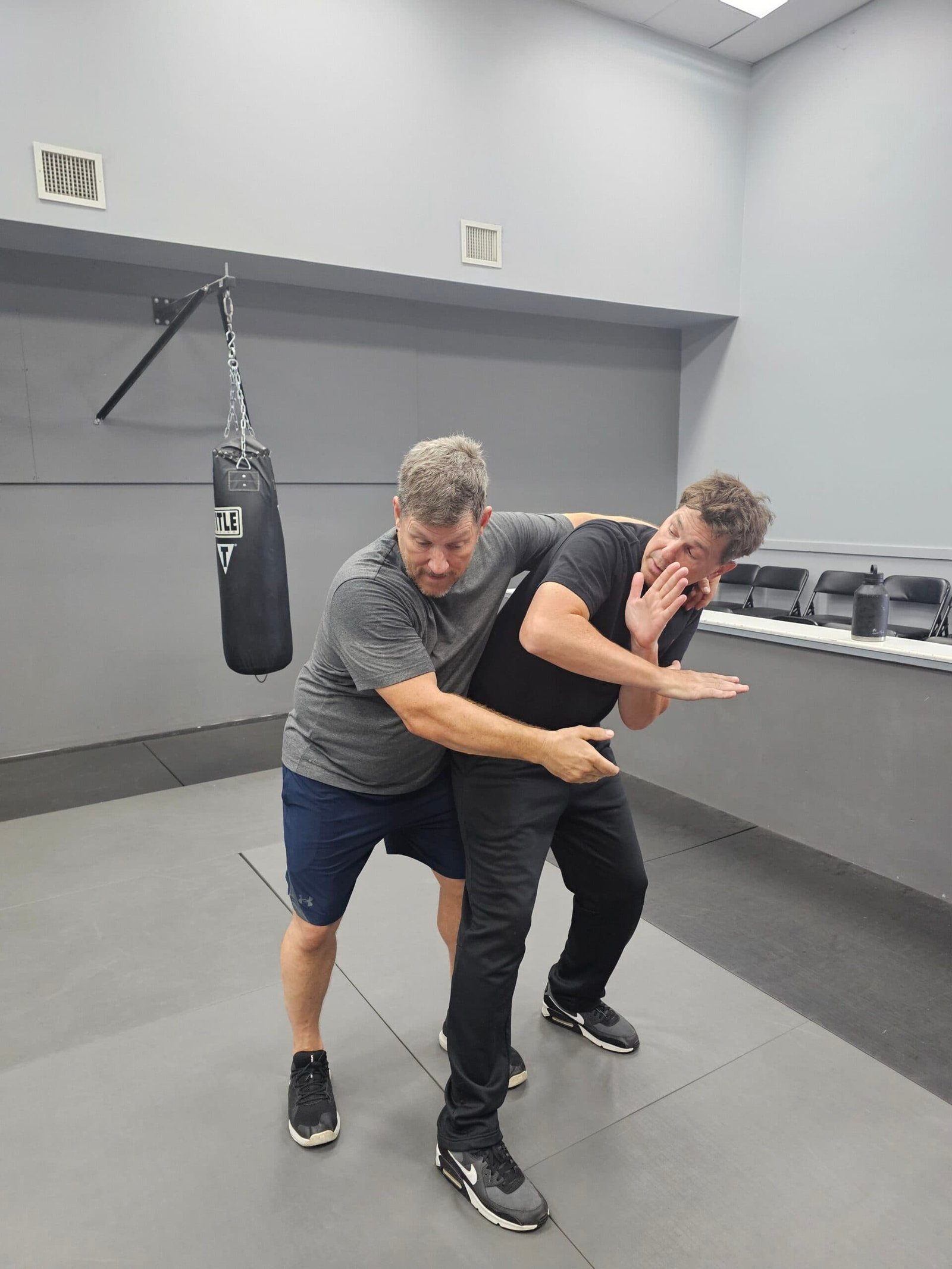 Instructor teaching Krav Maga at Guardian Krav Maga LLC